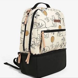 ⏳Disney Winnie the Pooh Backpack Bag Sketch Axis Diaper Bag